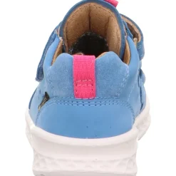 Online BREEZE - BLUEPINK Sneakers Med Velcro|Begyndersko