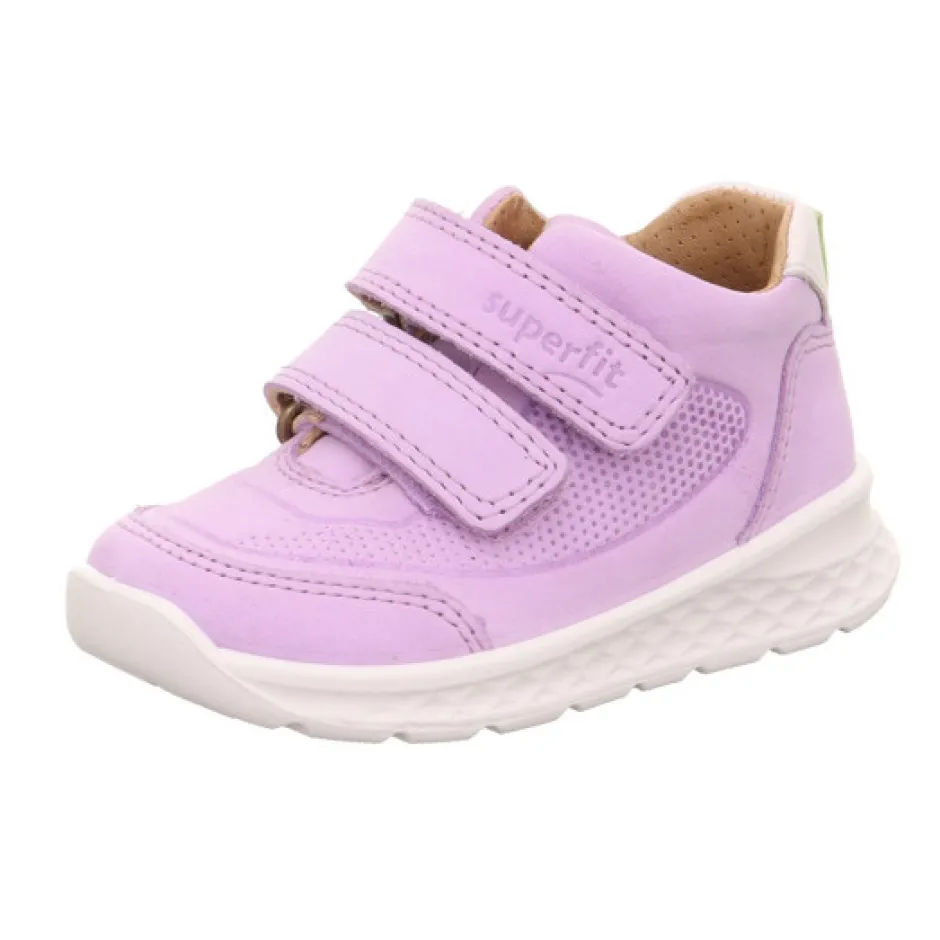 Clearance BREEZE - LILAGREEN Sneakers Med Velcro|Begyndersko