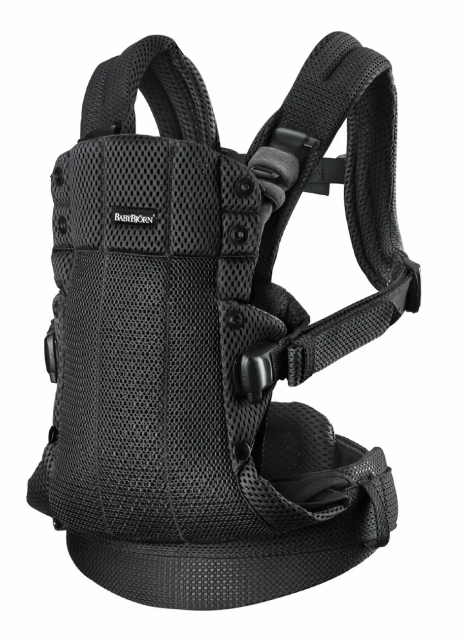 Clearance Bæresele Harmony - 3D-mesh, Sort Bæreseler & Vikler