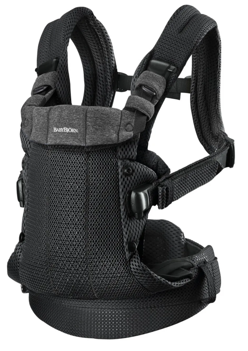 Clearance Bæresele Harmony - 3D-mesh, Sort Bæreseler & Vikler