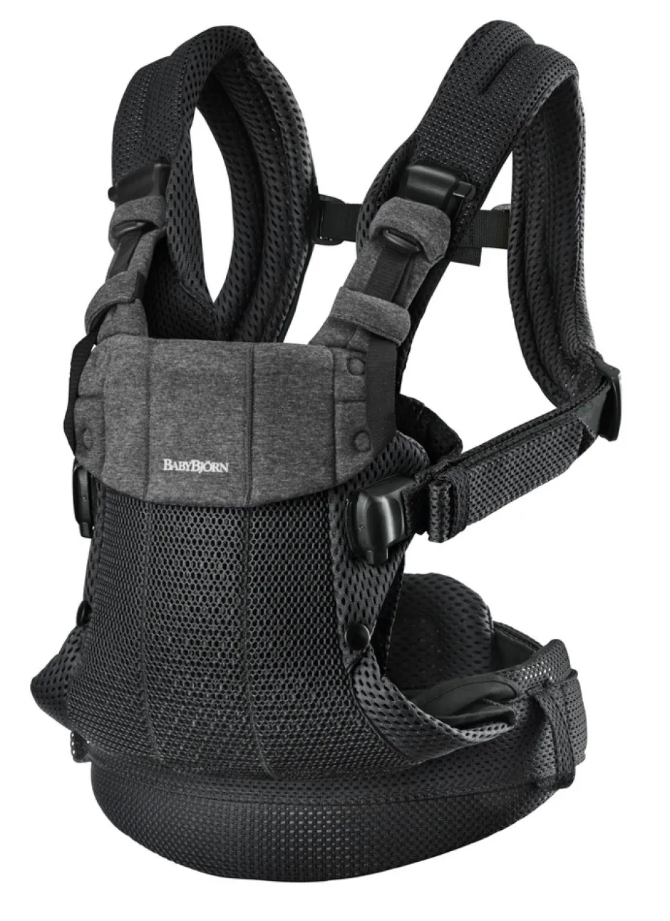 Clearance Bæresele Harmony - 3D-mesh, Sort Bæreseler & Vikler