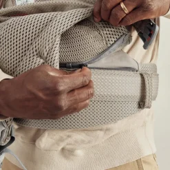 Sale Bæresele Harmony, 3D mesh, Gråbeige Bæreseler & Vikler