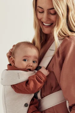 Discount Bæresele Mini - 3D-jersey, Lys beige Bæreseler & Vikler