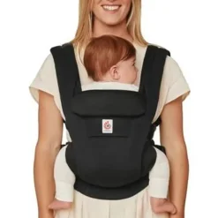 Outlet Bæresele, Omni Deluxe, Bomuld - Onyx Black Bæreseler & Vikler