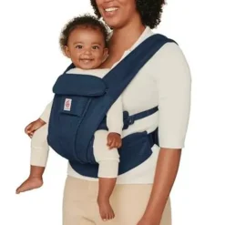 Discount Bæresele, Omni Deluxe, Mesh - Midnight Blue Bæreseler & Vikler