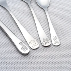 Sale Børnebestik I rustfrit stål, 4 stk. Bestik