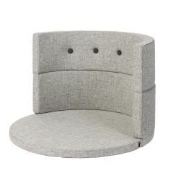 New Børnesofa cirkel - lysegrå/mørkegrå knap Børn Tumlemøbler