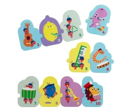 Discount Børste 1 meter Puslespil, 10 stk Puslespil