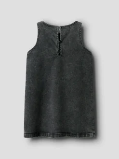 Sale Brynn Denim Spencer - Medium Grey Denim Juletøj|Kjoler