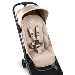 Outlet Butterfly 2 complete - Black/Desert Taupe Klapvogne Med Flade Sæder|Rejseklapvogne