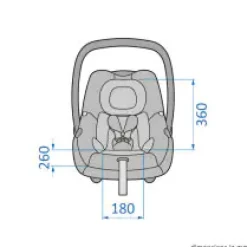 Discount Cabriofix i-Size - essential black Autostole 40-87 Cm (0-15 Mdr.)