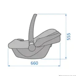Discount Cabriofix i-Size - essential black Autostole 40-87 Cm (0-15 Mdr.)