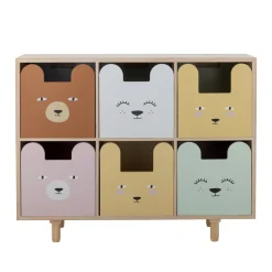 Discount Calle Bogreol m/skuffer, Natur, Kejsertræ Børn Reoler