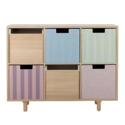 Discount Calle Bogreol m/skuffer, Natur, Kejsertræ Børn Reoler