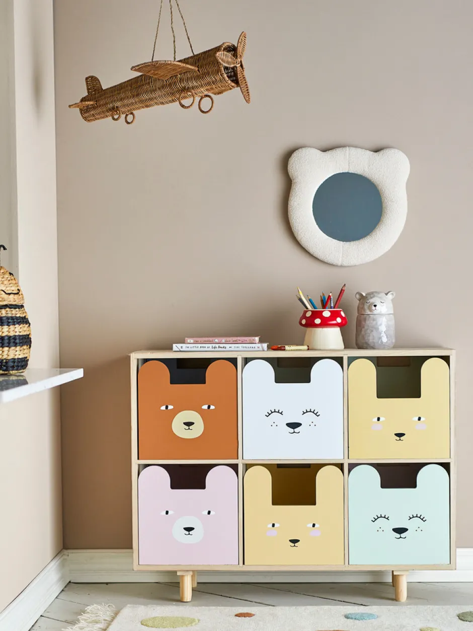 Discount Calle Bogreol m/skuffer, Natur, Kejsertræ Børn Reoler