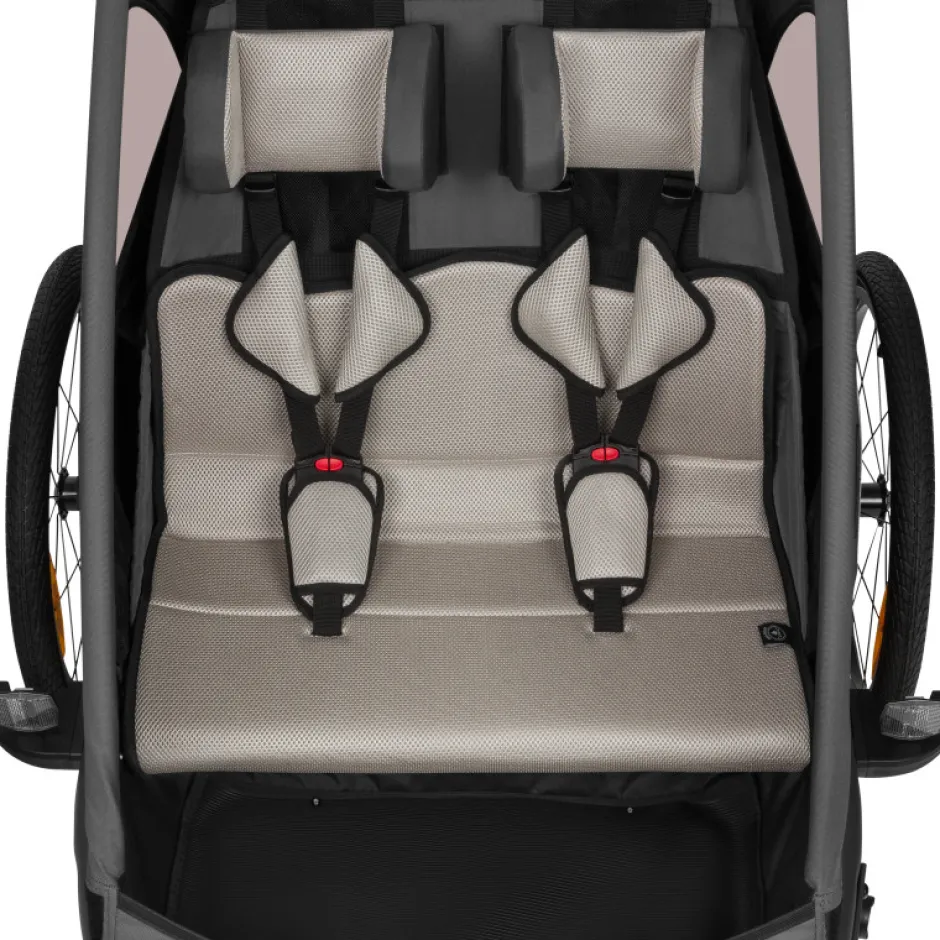 Hot Cama multivogn - grey graphite Cykelvogne