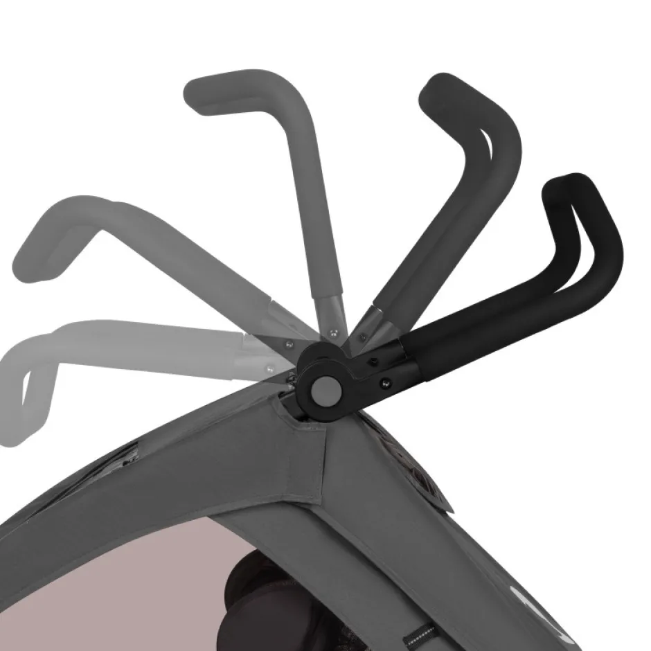 Hot Cama multivogn - grey graphite Cykelvogne