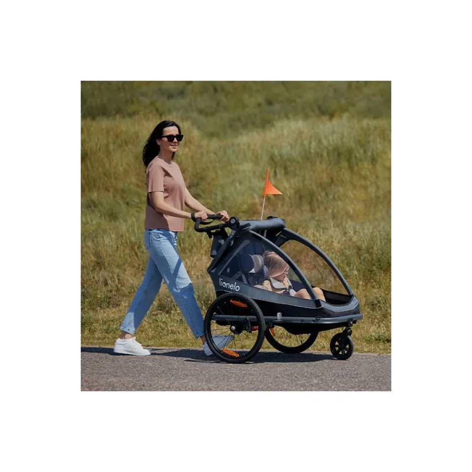 Best Cama multivogn - grey stone Cykelvogne