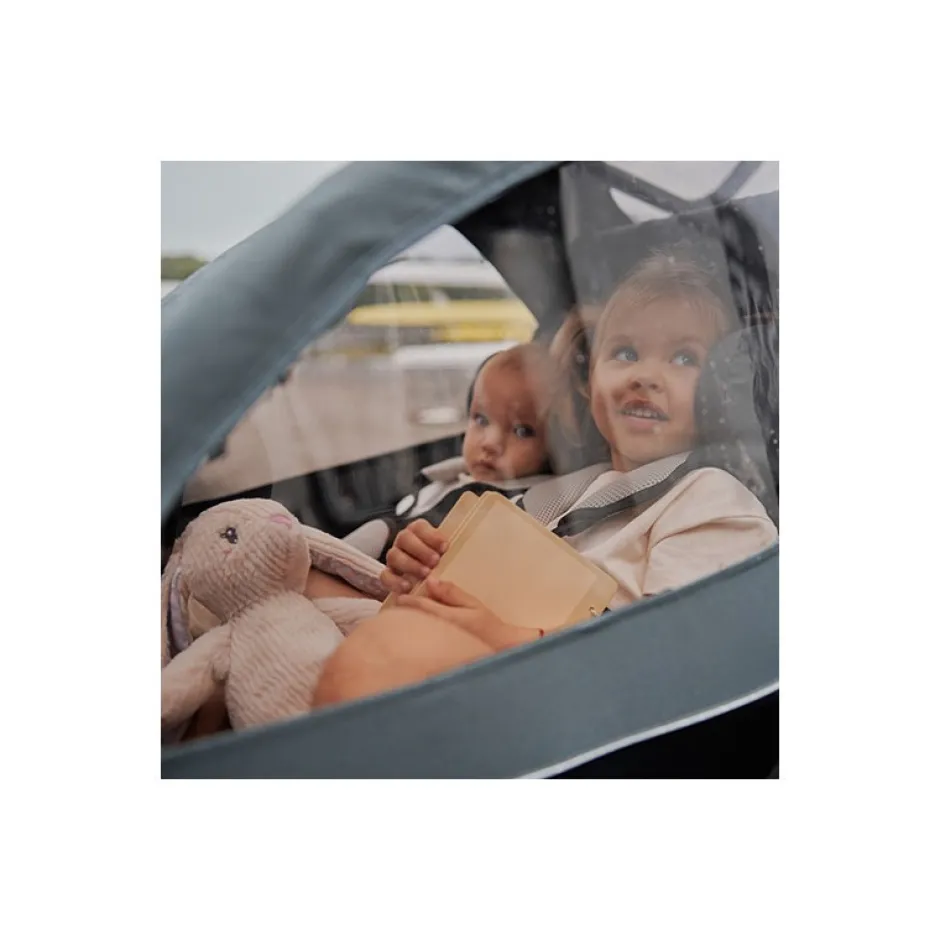 Best Cama multivogn - grey stone Cykelvogne