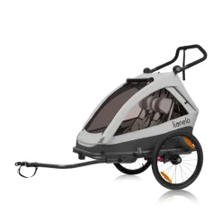 Best Cama multivogn - grey stone Cykelvogne