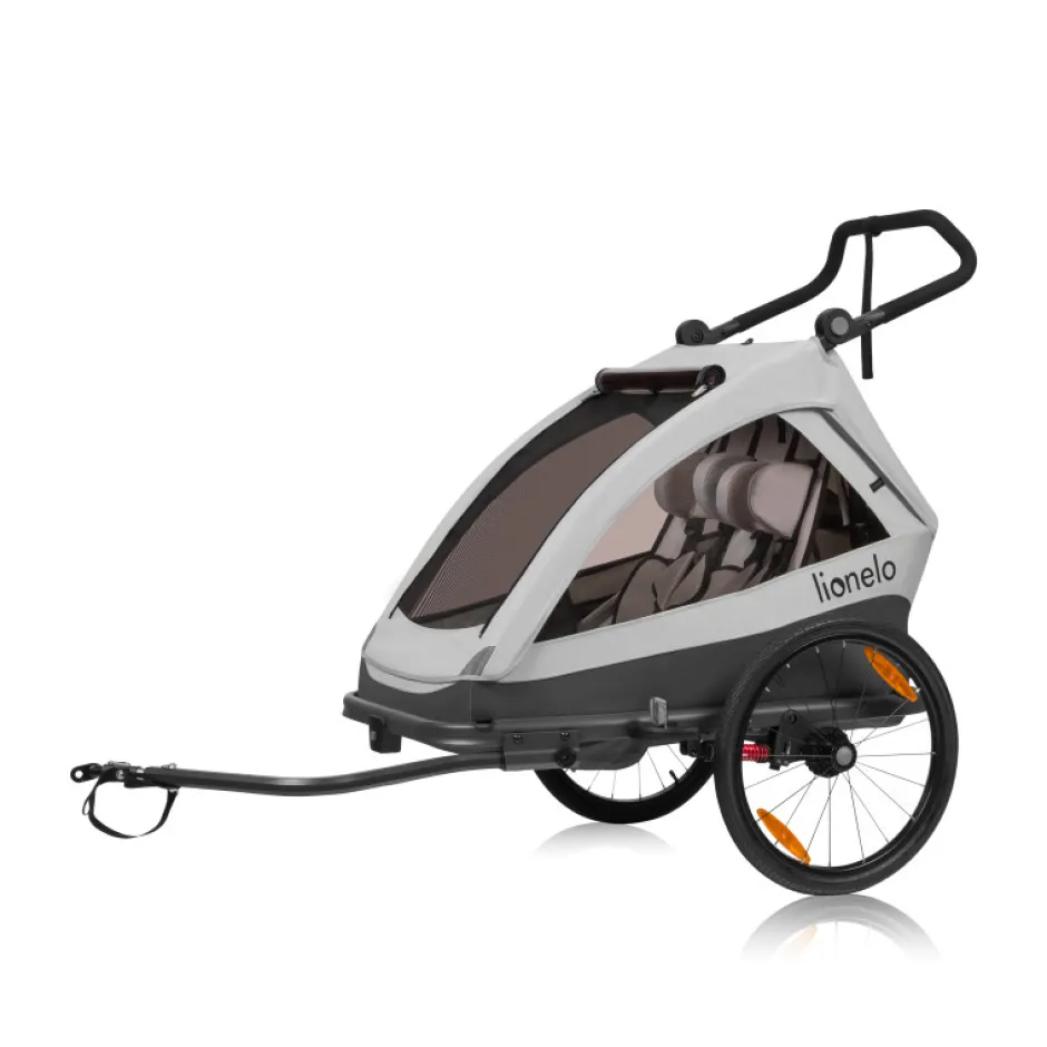 Best Cama multivogn - grey stone Cykelvogne