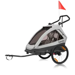 Best Cama multivogn - grey stone Cykelvogne