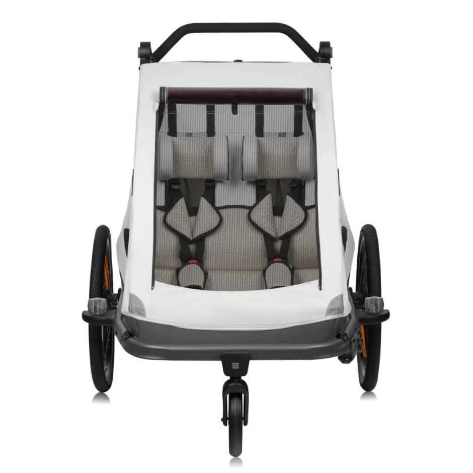 Best Cama multivogn - grey stone Cykelvogne