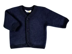 Clearance Cardigan - 15603 Blå Uldoverdele|Cardigans, Veste & Trøjer