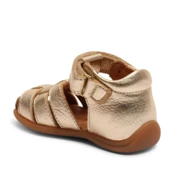 Best Carly - Platin Sandaler Med Lukket Tå|Begyndersandaler