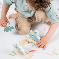 Sale Celebration parade Deer friends Farvemix Børn Fødselsdagstoge|Trælegetøj