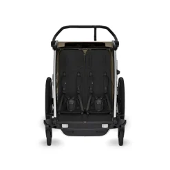 Best Chariot Cross 2 double - Faded Khaki Cykelvogne