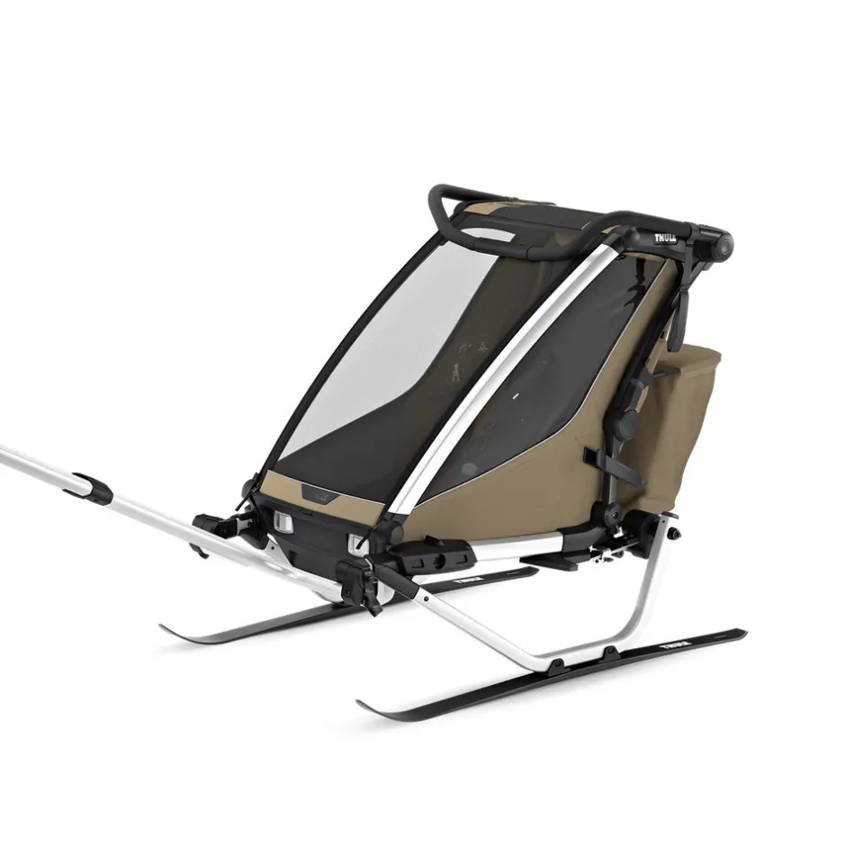 Online Chariot Cross 2 single - Faded Khaki Cykelvogne