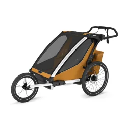 Hot Chariot Sport 2 double - Natural Gold Cykelvogne