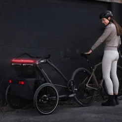 Hot Chariot Sport 2 double - Natural Gold Cykelvogne