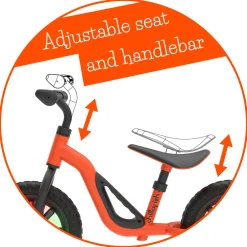 Outlet Charlie Glow balancecykel - Orange Løbecykler & Cykler