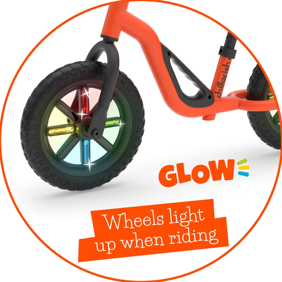 Outlet Charlie Glow balancecykel - Orange Løbecykler & Cykler