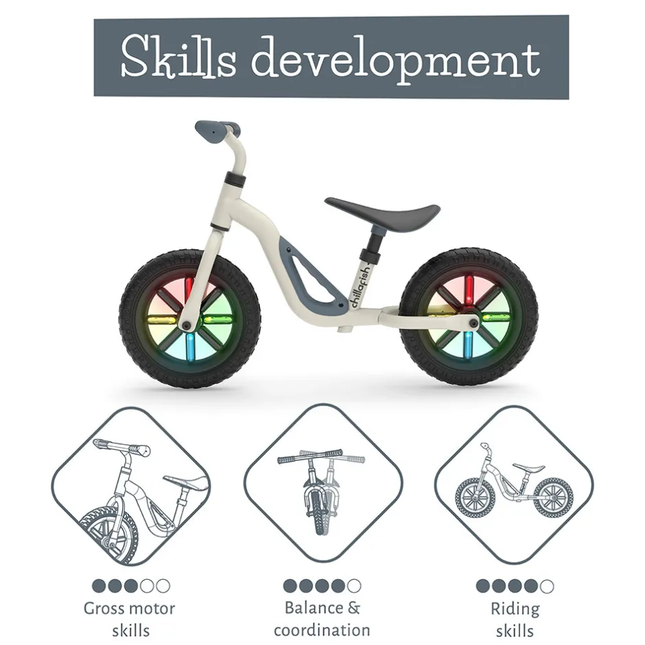 Online Charlie Glow balancecykel - Beige Løbecykler & Cykler