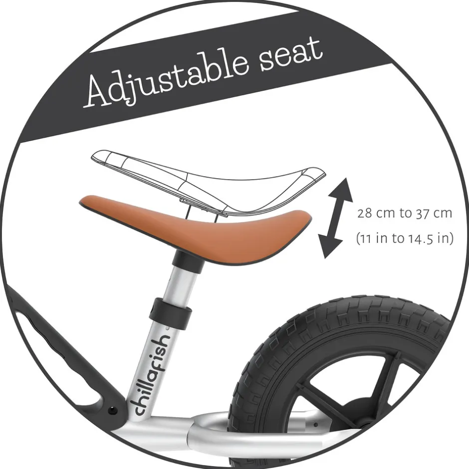 Online Charlie letvægts-balancecykel silver Løbecykler & Cykler