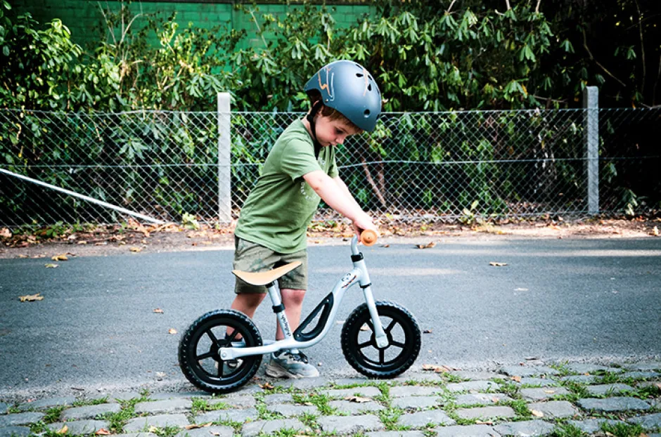 Online Charlie letvægts-balancecykel silver Løbecykler & Cykler