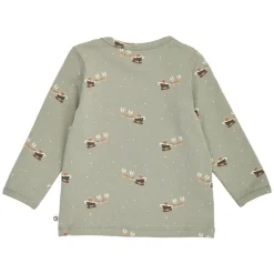 New Christmas Bluse - Shadow/Deep green/Balsam cream Juletøj|Bluser