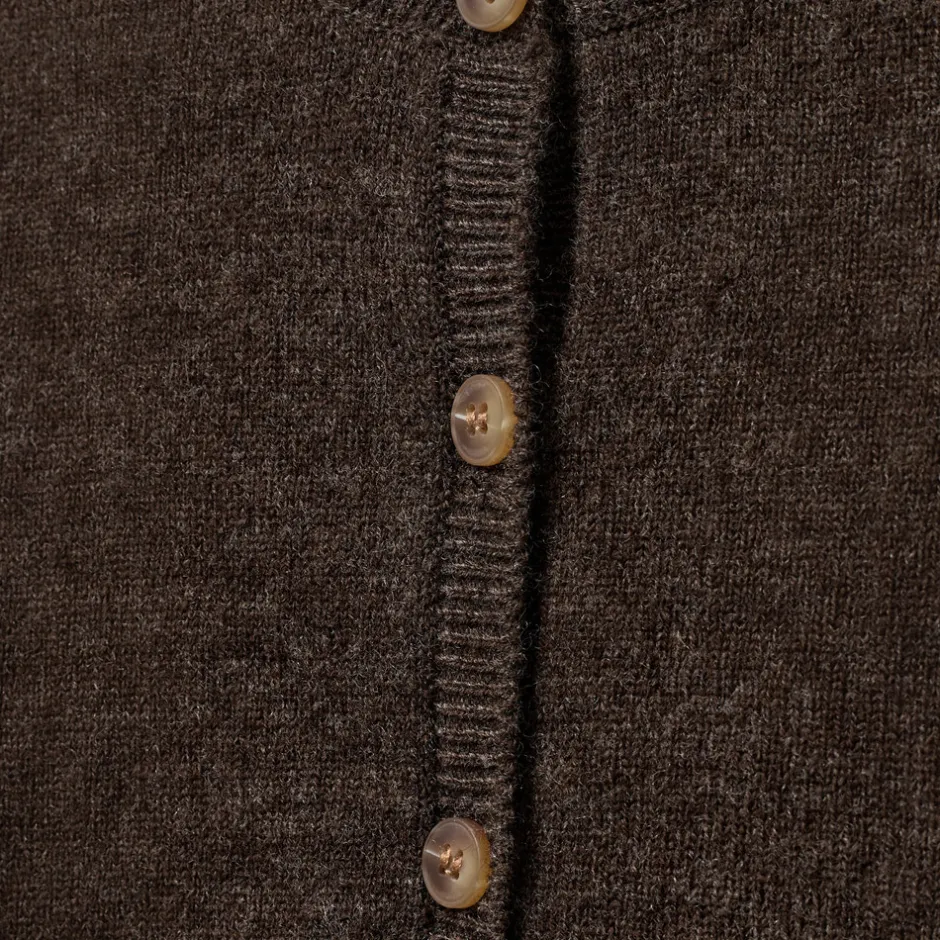 Clearance Cisse Cardigan - Brown fudge Cardigans, Veste & Trøjer
