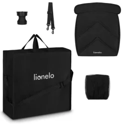 Outlet Cloe klapvogn - black onyx Klapvogne Med Flade Sæder|Rejseklapvogne