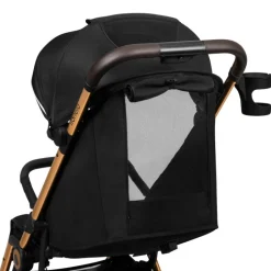 Outlet Cloe klapvogn - black onyx Klapvogne Med Flade Sæder|Rejseklapvogne