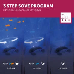 Discount CODY Projector Ocean, krabbe Børn White Noise Og Højtalere|Lamper