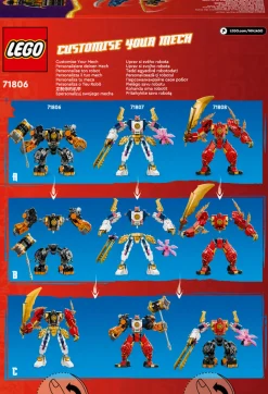 New Coles jord-elementrobot 71806 LEGO® NINJAGO® Lego