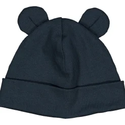 Best Cozy me rib beane med ører - Night blue Elefanthuer & Huer
