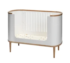 Curve babyseng - hvid/eg Børn Tremmesenge