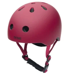 New Cykelhjelm med retrolook – vintagerød XS Cykelhjelme & Tilbehør|Cykelstole & Hjelme