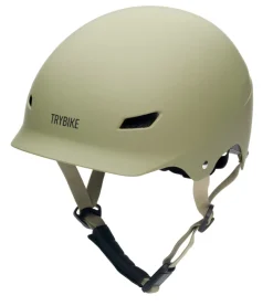 Clearance Cykelhjelm med retrolook - vintagegrøn S/M Cykelhjelme & Tilbehør|Cykelstole & Hjelme