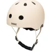 Discount Cykelhjelm med retrolook – cremefarvet XS Cykelhjelme & Tilbehør|Cykelstole & Hjelme